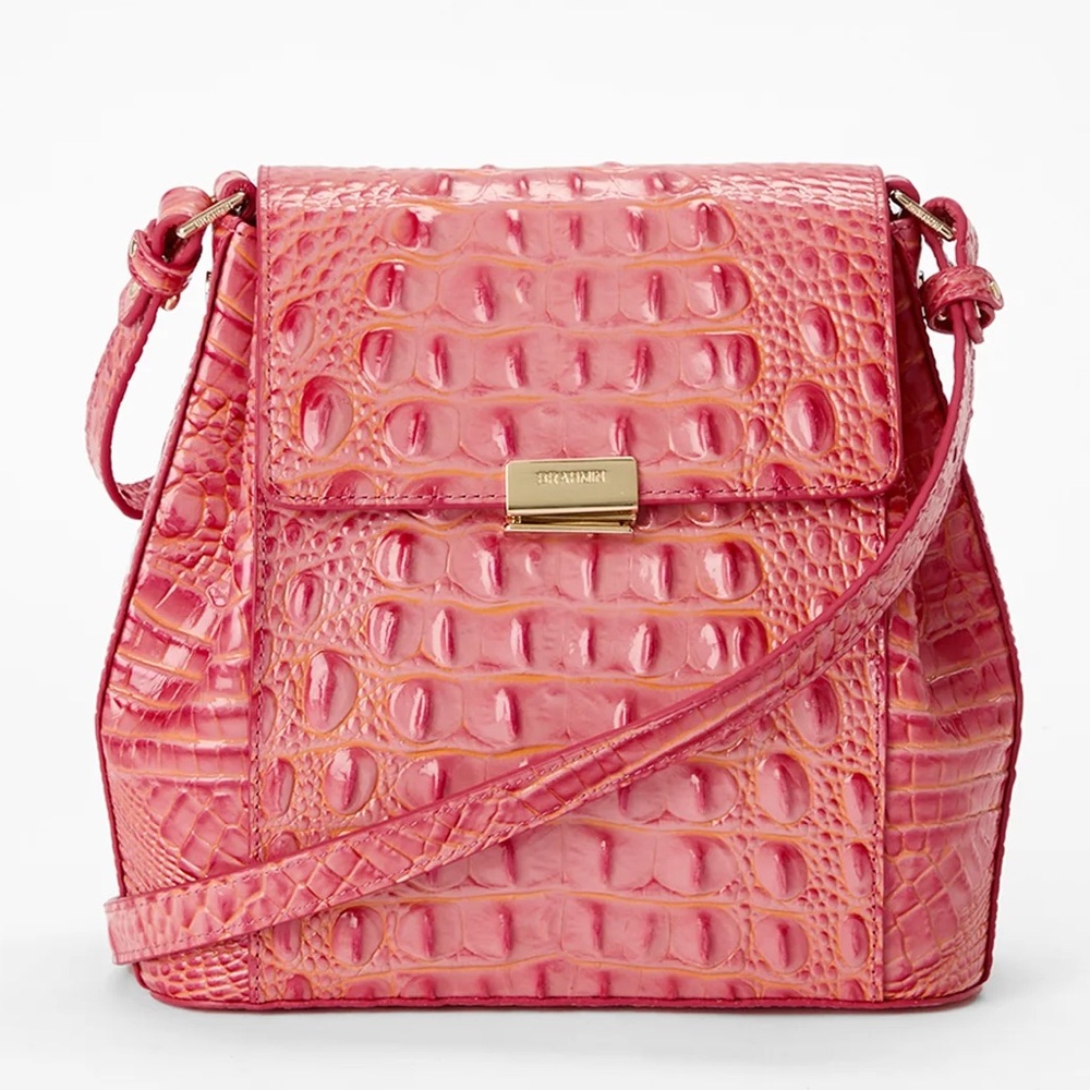 Brahmin Margo color coral snapdragon NEW